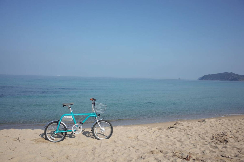 wimo電動アシスト自転車「COOZY」|ノルバイ糸島 ガイドと巡る糸島「ノルバイ糸島サイクリングツアー」