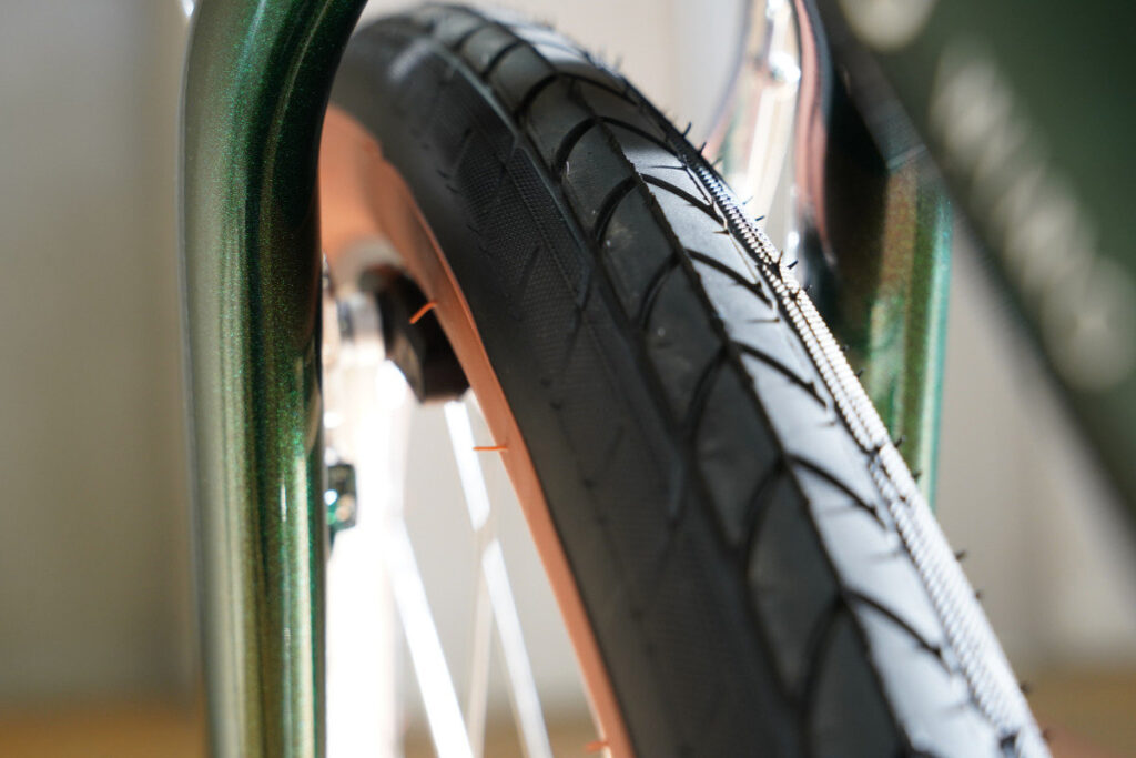 650B×太めタイヤで安定した街乗り